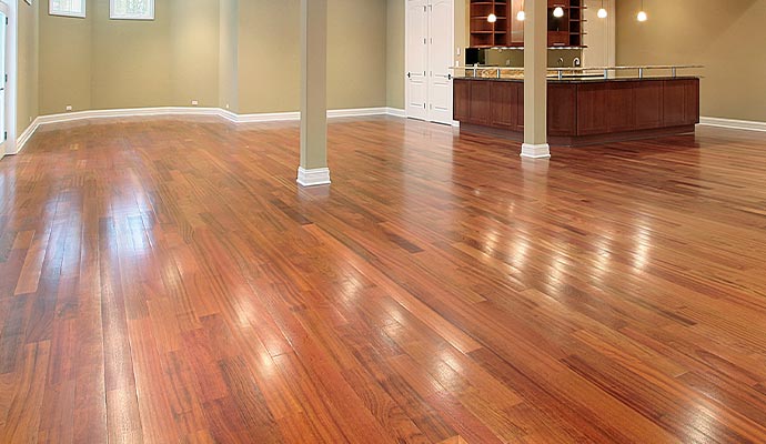 Distressed wood floor cleaning service
