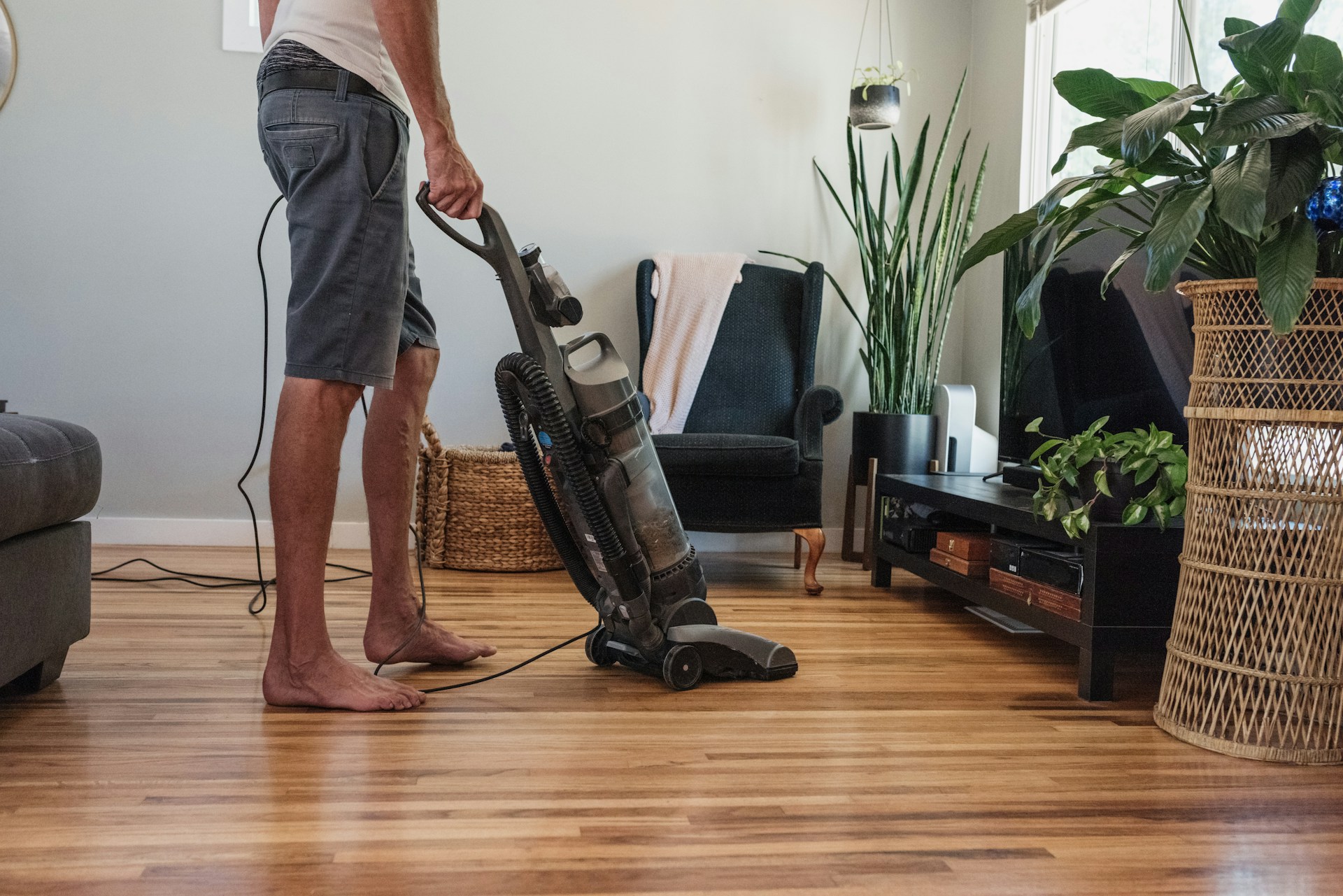 cleaning wood floors