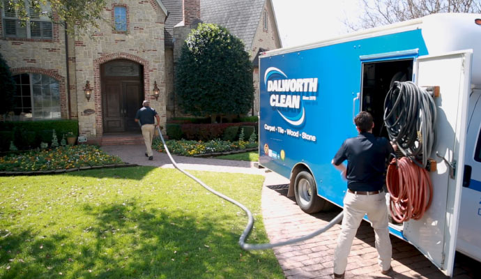 Dalworth Clean service van