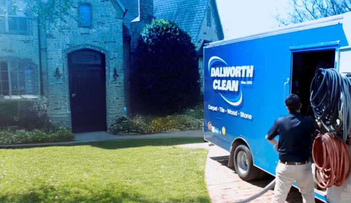 Dalworth Clean service vehicle