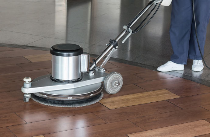 Hardwood floor cleaning