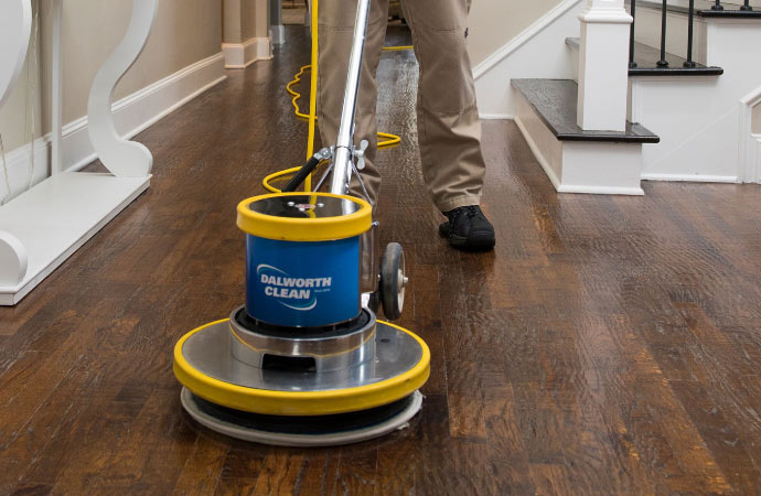 Hardwood floor cleaning