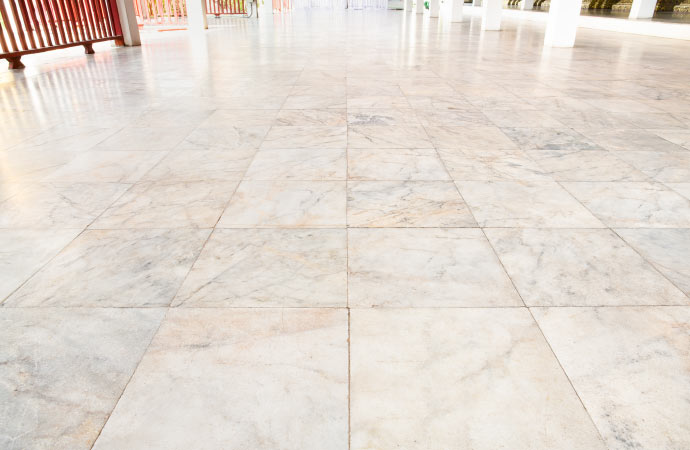 Limestone flooring